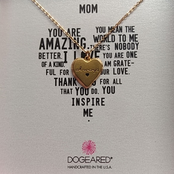 🛑🛑SOLD🛑🛑  Dogeared Mom 'Always' Heart Necklace - Picture 6 of 6